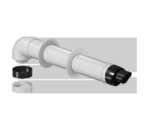 Комплект дымохода ROMMER конденсационный 80/125 800 мм RCA-8012-250800