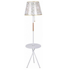 Стол журнальный с торшером Reluce 01721 01721-2.6-01B WH