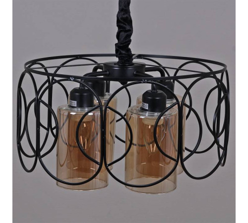 Подвесная люстра Reluce 03883 03883-0.4-04 BK