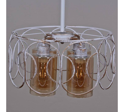 Люстра на штанге Reluce 03883 03883-0.4-04 WH+GD