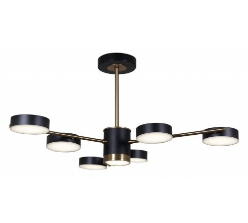 Люстра на штанге 06369-0.3-06 COP+BK