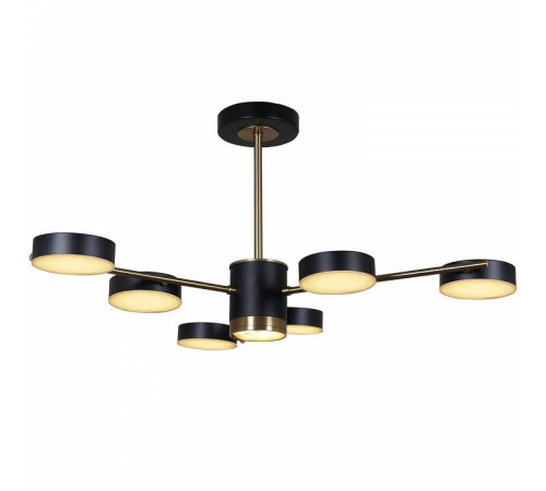 Люстра на штанге 06369-0.3-06 COP+BK