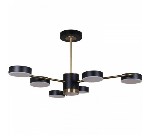 Люстра на штанге 06369-0.3-06 COP+BK