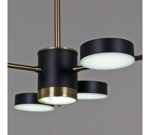 Люстра на штанге 06369-0.3-06 COP+BK