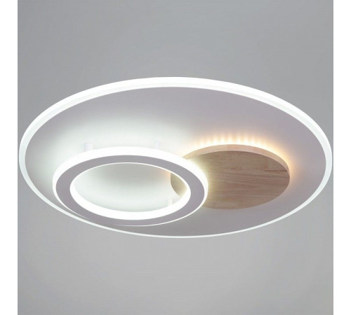 Накладной светильник De Markt Ракурс WH+WOOD 08397-0.5-470 WH+WOOD