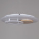 Накладной светильник De Markt Ракурс WH+WOOD 08397-0.5-470 WH+WOOD