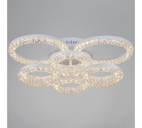 Люстра на штанге 09847-0.3-4+4A WH