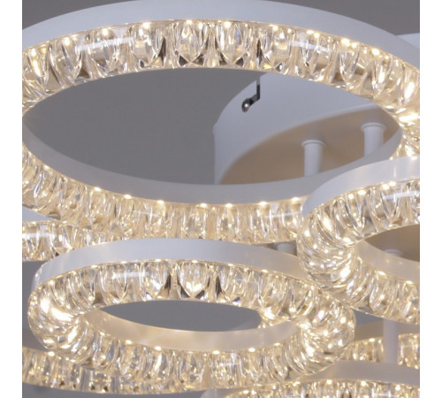 Люстра на штанге 09847-0.3-5+5A WH