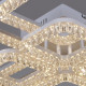 Потолочная люстра 09848-1 09848-0.3-4+4B WH