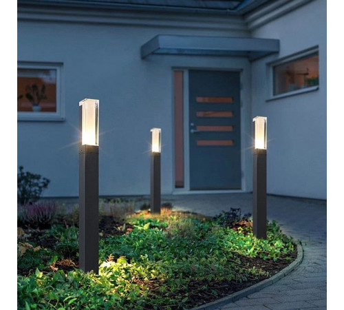 Наземный низкий светильник 09977 09977-0.7-001JH 0,6M LED7W BK