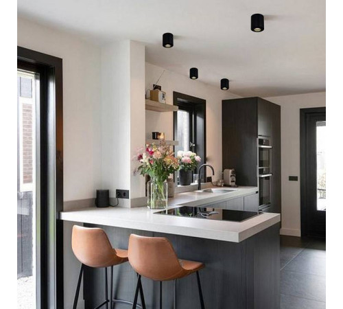 Накладной светильник Reluce 16135-9.5-001 GU10 BK