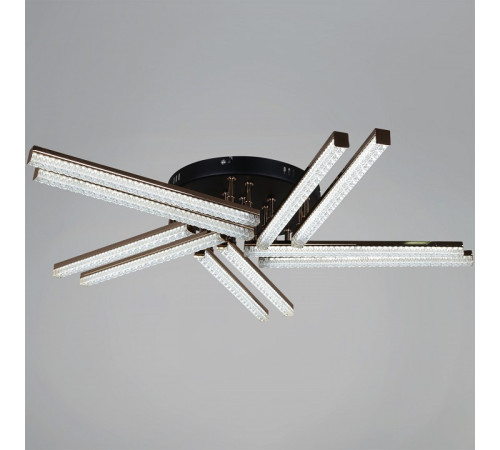 Люстра на штанге 17090-0.3-10 BK+FG