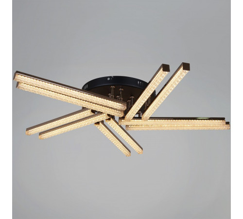 Люстра на штанге 17090-0.3-10 BK+FG