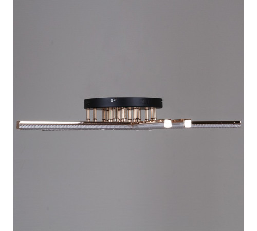 Люстра на штанге 17090-0.3-10 BK+FG