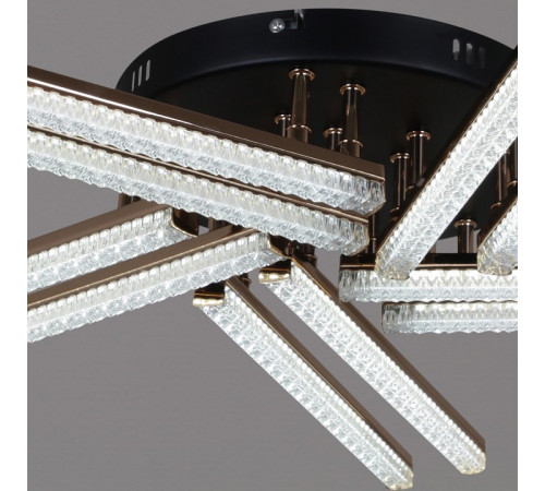 Люстра на штанге 17090-0.3-10 BK+FG