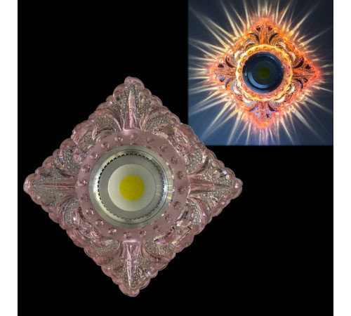 Встраиваемый светильник 42043-9.0-001PL MR16+LED3W PK