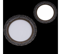 Встраиваемый светильник  52512-9.0-001RD LED12W CR