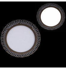 Встраиваемый светильник  52512-9.0-001RD LED12W CR