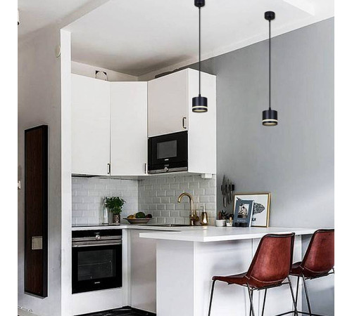 Подвесной светильник Reluce 53001 53001-0.9-001LD GX53 BK