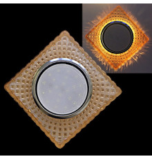 Встраиваемый светильник 53401-9.0-001PL GX53+LED4W TEA