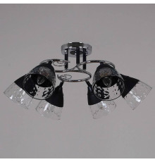 Люстра на штанге Reluce 70139 70139-3.3-06 CR+BK