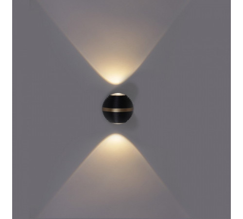 Накладной светильник 86828-9.2-002TLF LED2*3W BK