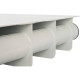 Радиатор биметаллический Global STYLE EXTRA 350 6 секций боковое подключение RAL 9010 STE03501006