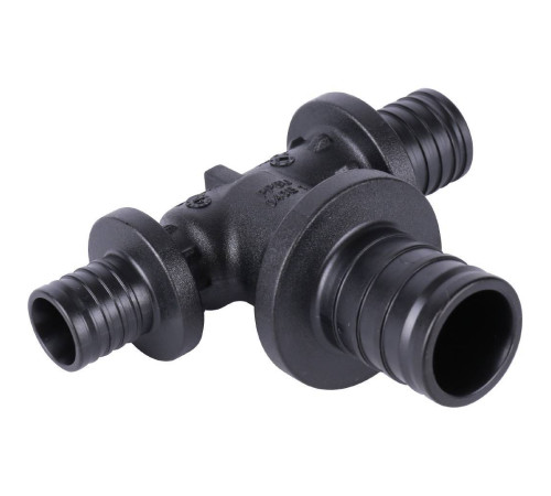 Тройник REHAU RAUTITAN PX 20-25-16 с увеличенным боковым проходом 11601031001