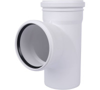 Тройник REHAU RAUPIANO PLUS 110/110/87° max flow 11230051001