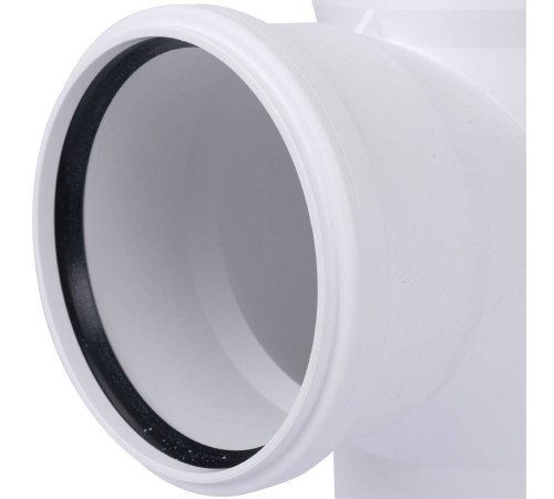 Тройник REHAU RAUPIANO PLUS 110/110/87° max flow 11230051001