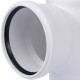 Тройник REHAU RAUPIANO PLUS 110/110/87° max flow 11230051001