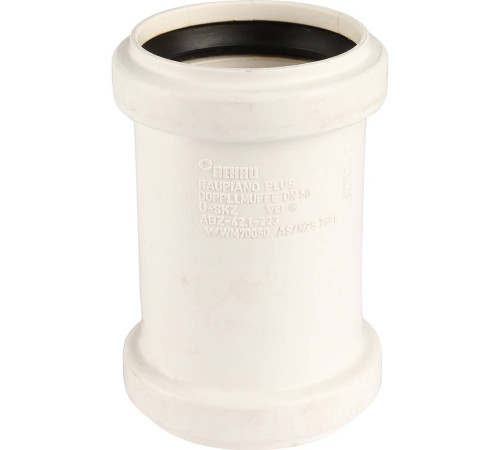 Муфта двухраструбная REHAU RAUPIANO PLUS 50 мм 11326241001
