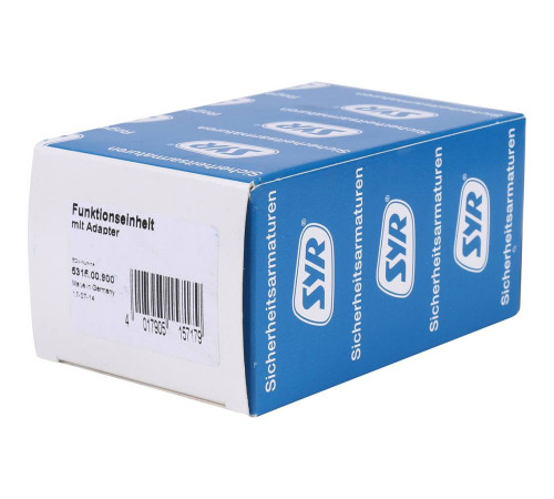 Редуктор давления SYR с адаптером для холодной воды 5315.00.900