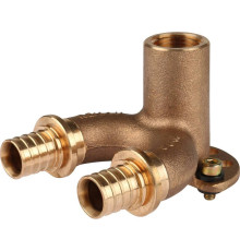 Угольник настенный проточный REHAU RAUTITAN RX+ 20/20-Rp 1/2 длинный 14562711001