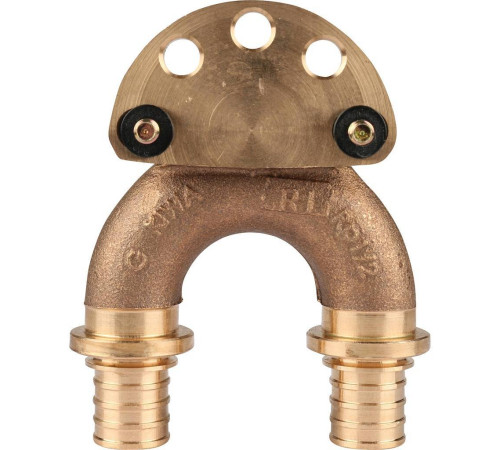 Угольник настенный проточный REHAU RAUTITAN RX+ 20/20-Rp 1/2 длинный 14562711001