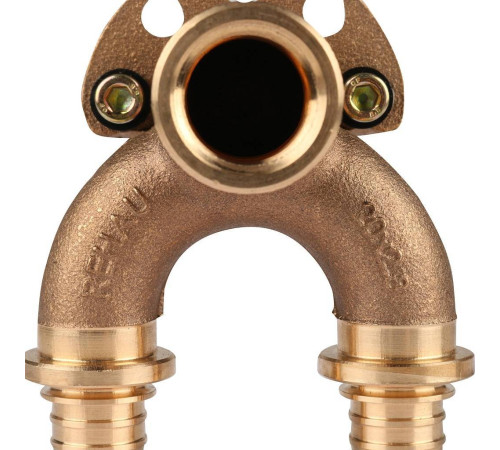 Угольник настенный проточный REHAU RAUTITAN RX+ 20/20-Rp 1/2 длинный 14562711001