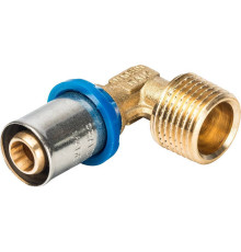 Угольник пресс Prandelli Multyrama 90° 16х2.0-1/2 наружная резьба 509.05.51.6