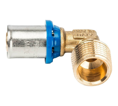 Угольник пресс Prandelli Multyrama 90° 16х2.0-1/2 наружная резьба 509.05.51.6