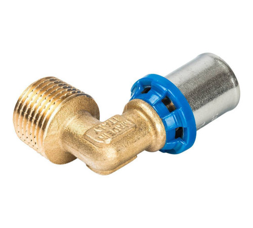 Угольник пресс Prandelli Multyrama 90° 16х2.0-1/2 наружная резьба 509.05.51.6