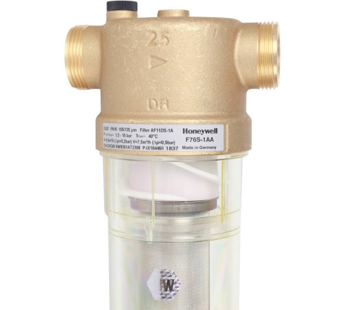 Фильтр сетчатый Honeywell F76S-1 AA для холодной воды 100 мкм 54305