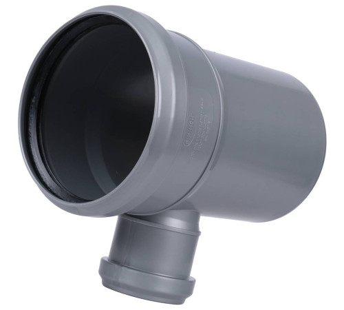 Тройник канализационный Sinikon 110x50 мм 87° 510035.R