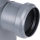 Тройник канализационный Sinikon 110x50 мм 87° 510035.R