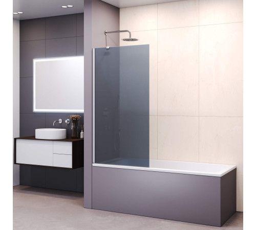 Шторка на ванну RGW SC-150 900х1500 мм профиль хром стекло матовое 351115009-31