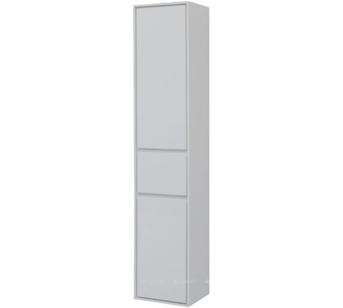 Пенал для ванной Aquanet Милан 35 с ящиком белый глянец 00339957