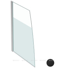 Шторка на борт ванны Jacob Delafon Serenity 80x145 см черный E4933-BL