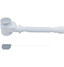 Сифон для душевого поддона Aquanet d40/50 накладка хром 00312689