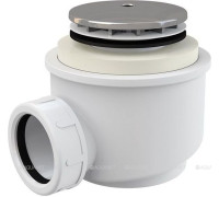 Сифон для душевого поддона AlcaPlast 50 мм хром A47CR-50