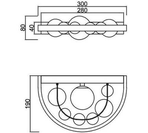 Бра ST-Luce Olmi SL1510.201.01