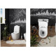 Бачок для унитаза Aquanet Cetus нижний поднос 4.5/3 л CETUS-C2