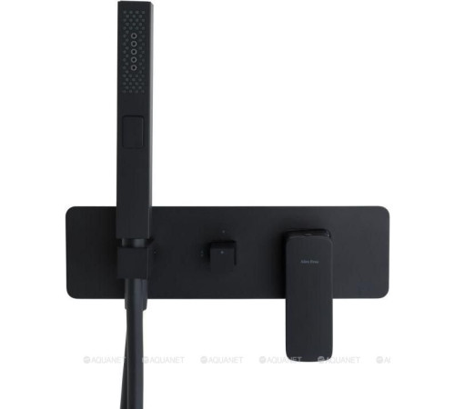 Смеситель встраиваемый Allen Brau INFINITY на 2 выхода черный матовый 5.21011-31